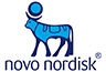 Novo Nordisk logo.