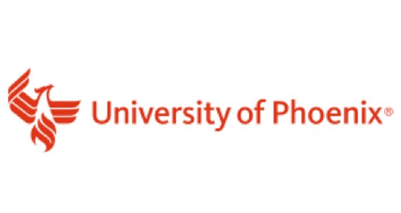 University of Phoenix's logo.