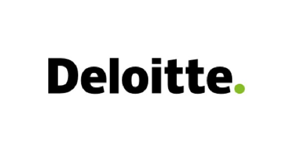 Deloittes's company logo.