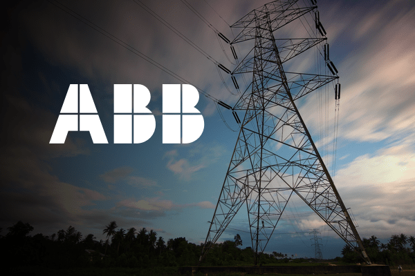 ABB company logo.