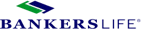 Bankers Life logo.
