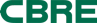 CBRE logo.