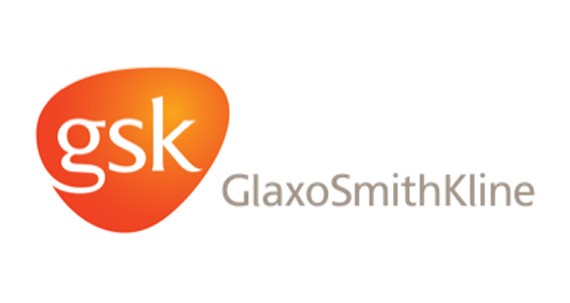 Galaxo Smithkline's company logo.