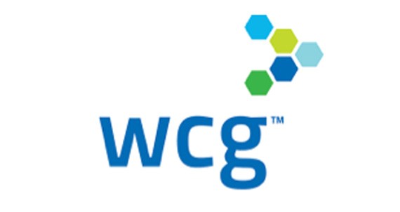 WCG's company logo.