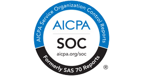 SOC 1 certified logo.