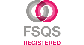 FSQS supplier qualification system logo.