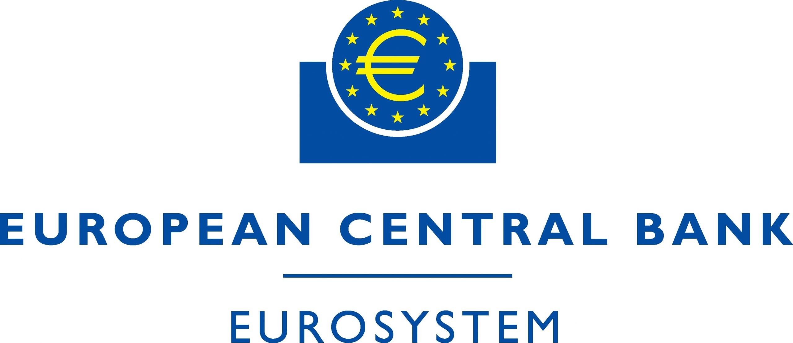 European Central Bank logo.