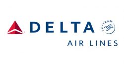 Delta Airlines logo.