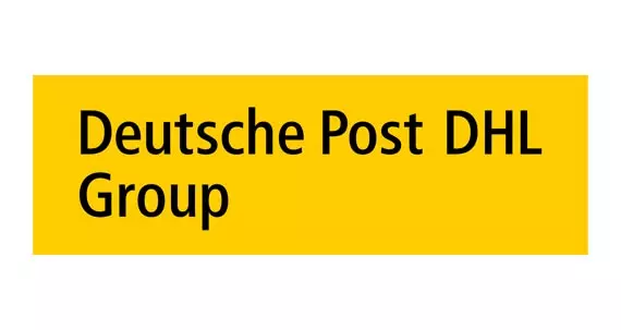 Deutsche Post DHL Group logo.