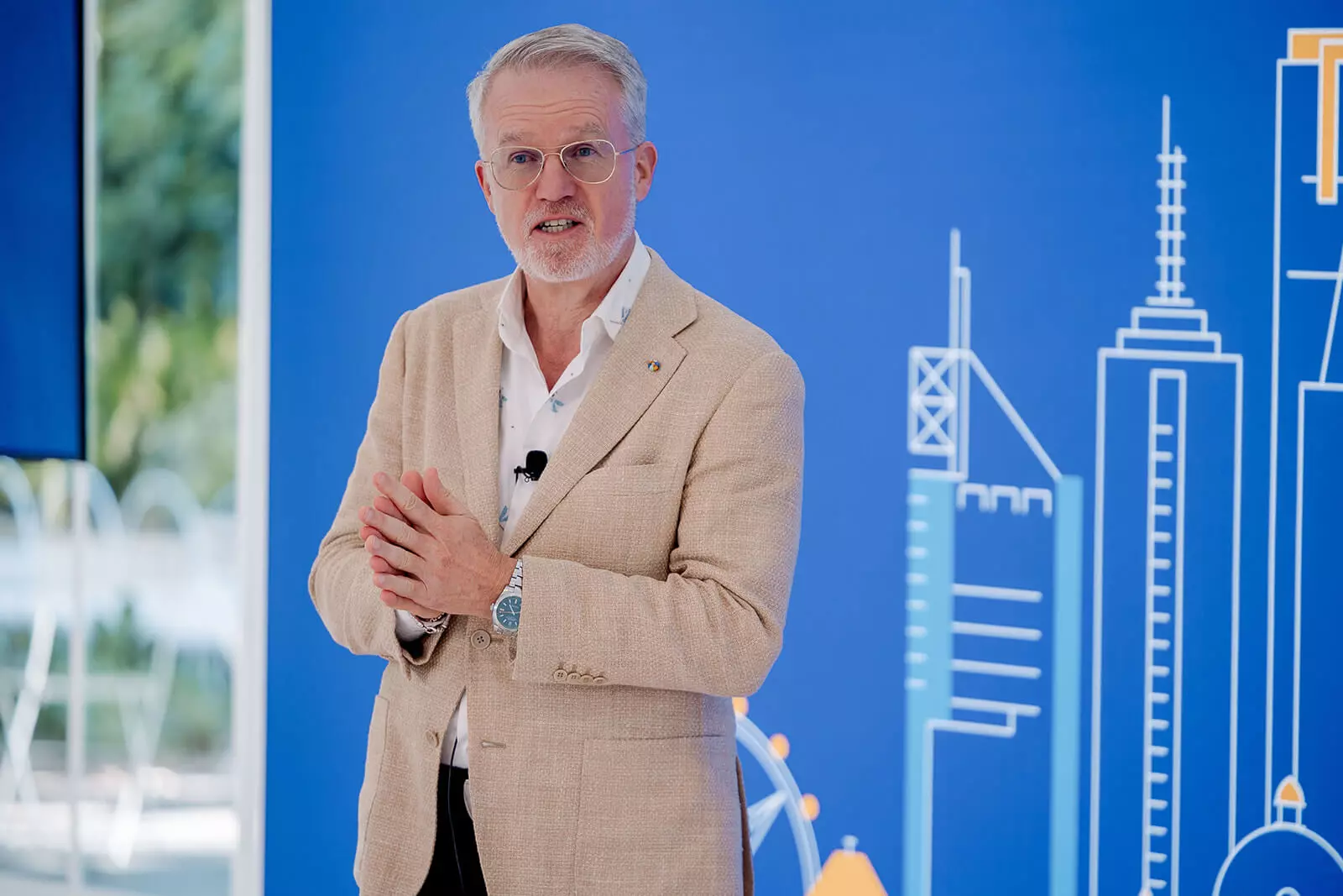 Avature CEO Dimitri Boylan delivers his opening remarks on the importance of contextual AI and high autonomy to talent teams