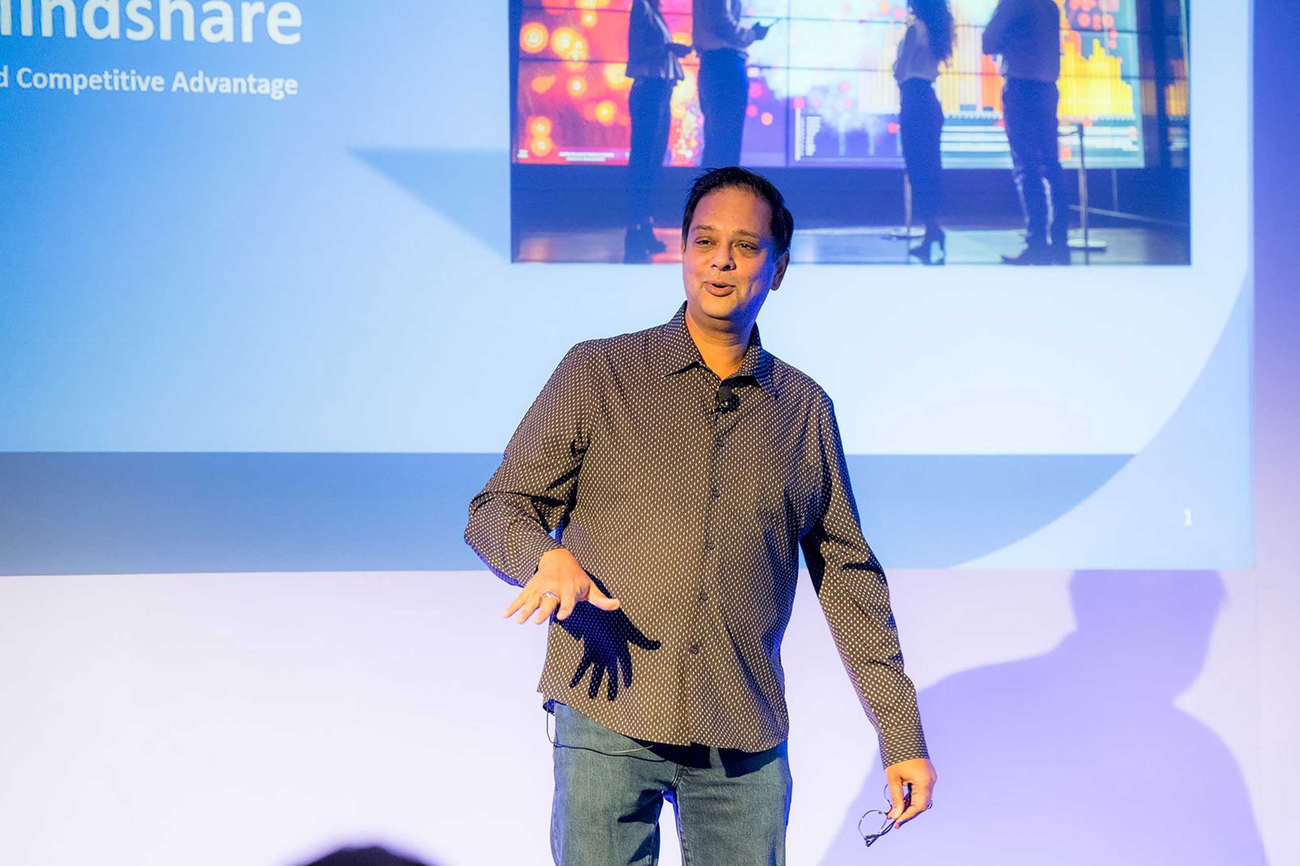 Ateesh Roye, VP of TA at Mantech, presents on stage at #AvatureUpfront US 2025